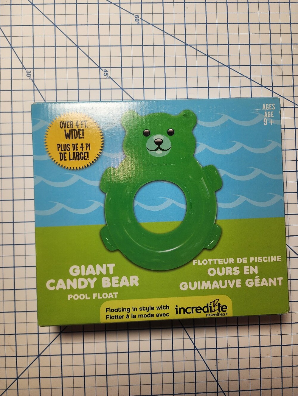 Giant Candy Bear Pool Float - Green
